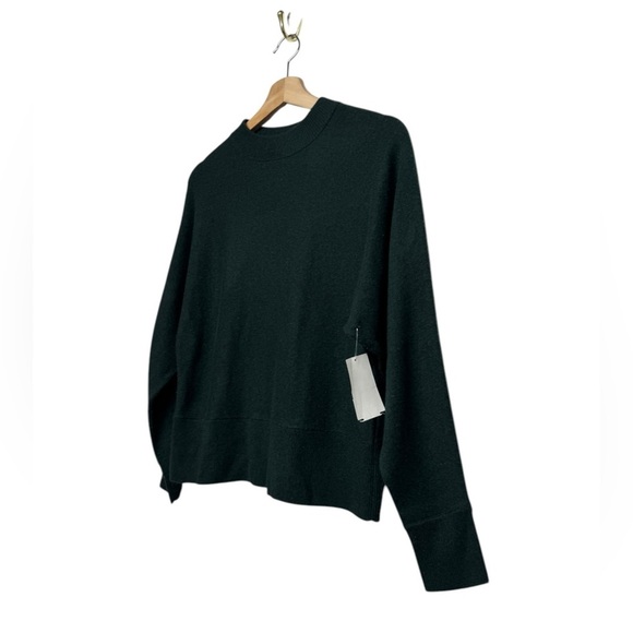 NWT WHISTLES Dark Green Dolman Cashmere Knit Sweater XS - Picture 6 of 11
